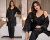 Women’s Premium Silk Lace Nighty